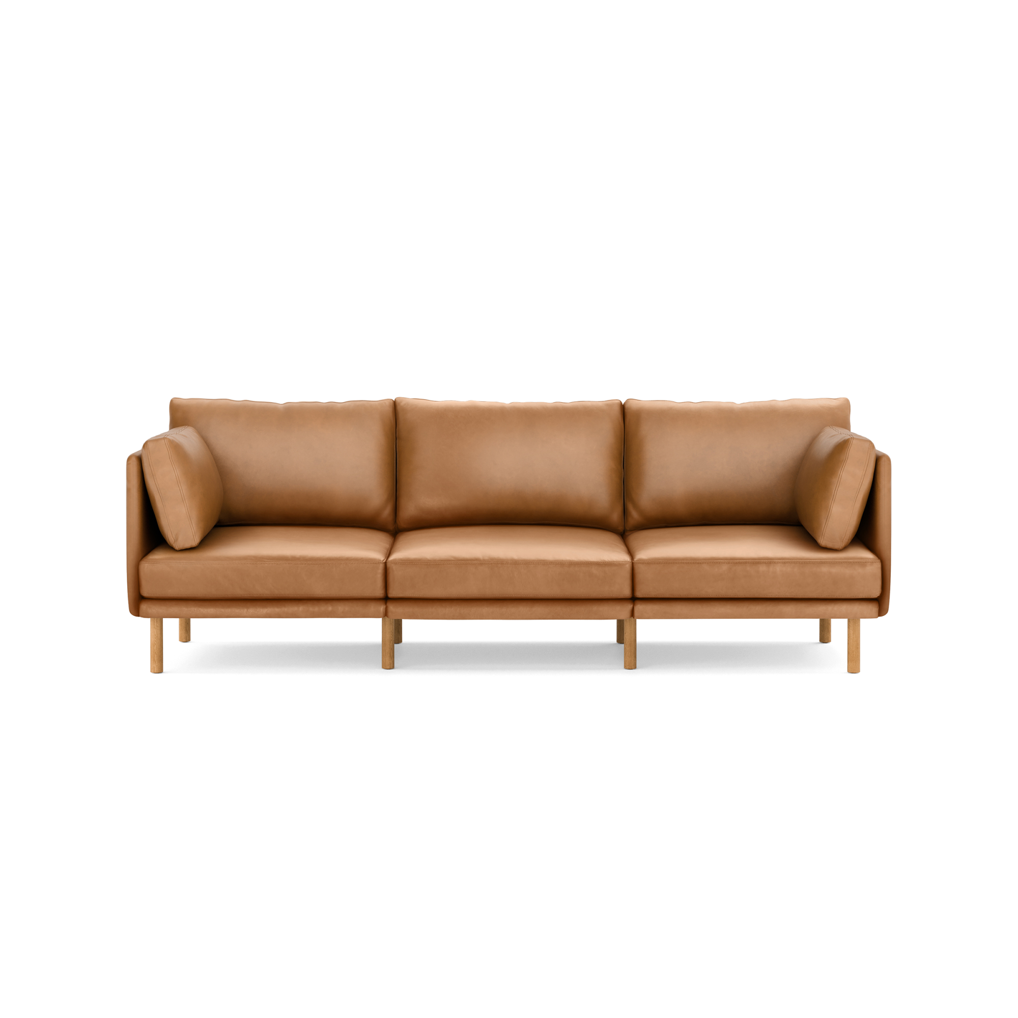Field Leather 3-Piece Sofa