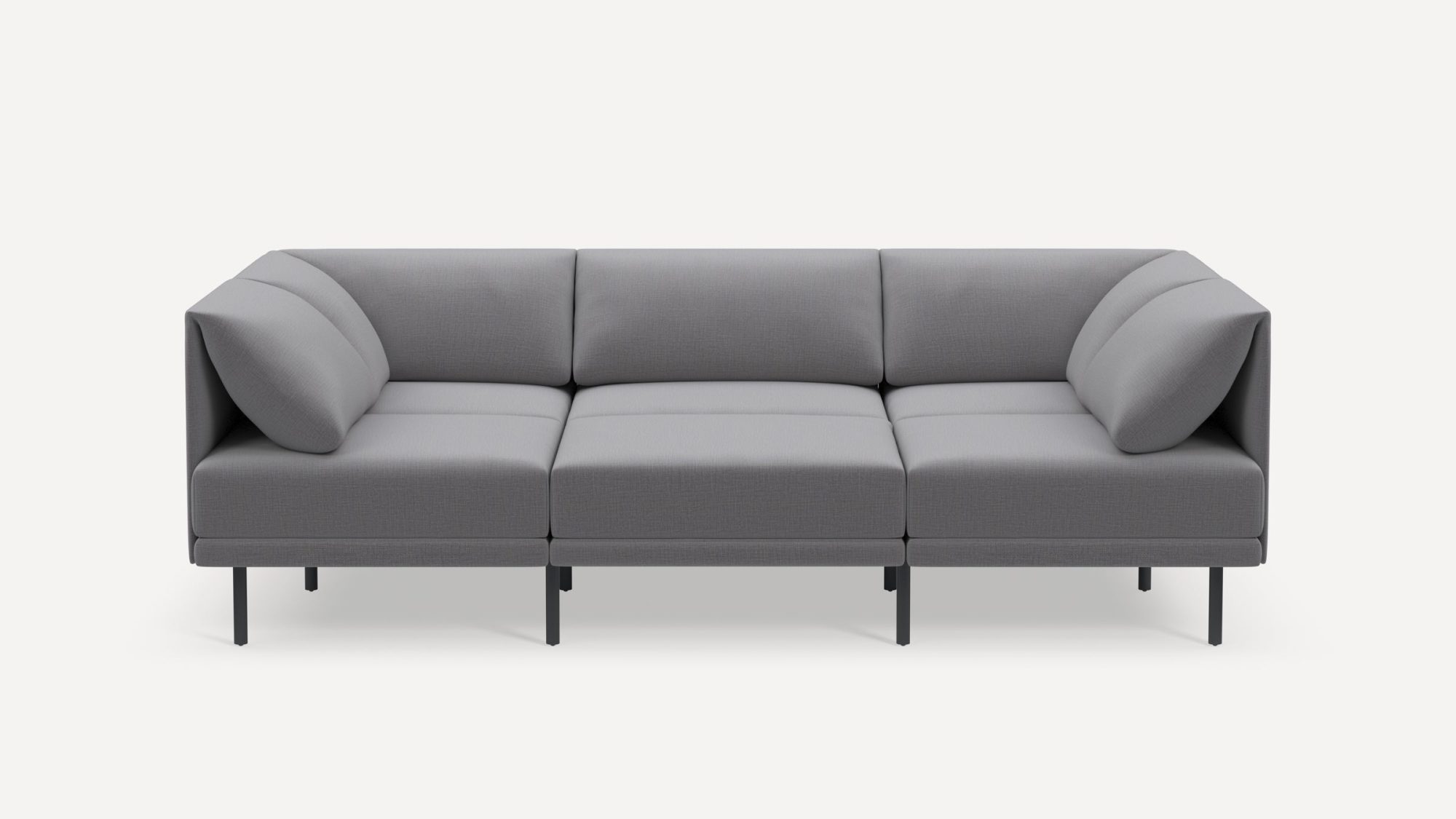 Range 6-Piece Open U Sectional Lounger