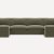 Moss Green - Performance Flatweave