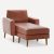Chestnut - Top Grain Leather