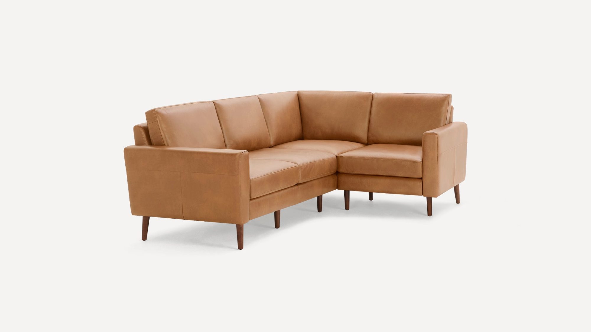 Nomad Leather 4-Seat Corner Sectional