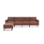 Chestnut - Top Grain Leather
