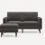 Heather Charcoal - Performance Chenille
