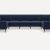 Navy Blue - Performance Flatweave