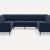 Navy Blue - Performance Flatweave