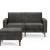 Graphite Grey - Performance Velvet